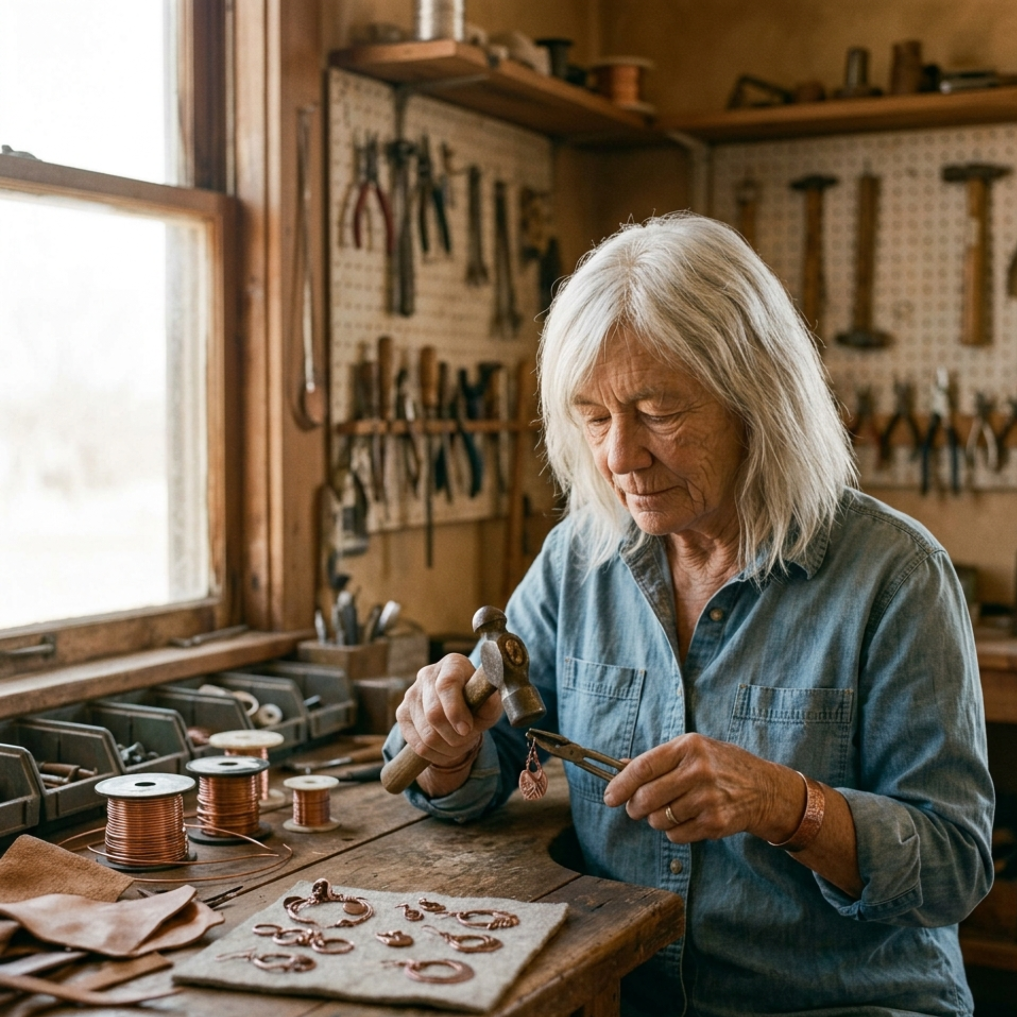 Patricia's Brae Copper Bracelet
