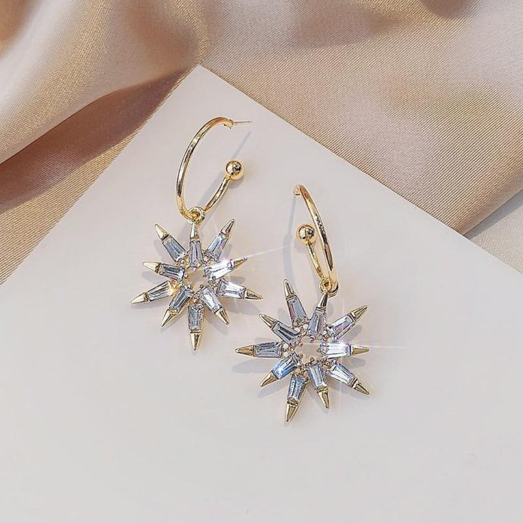 Star Crystal Earrings