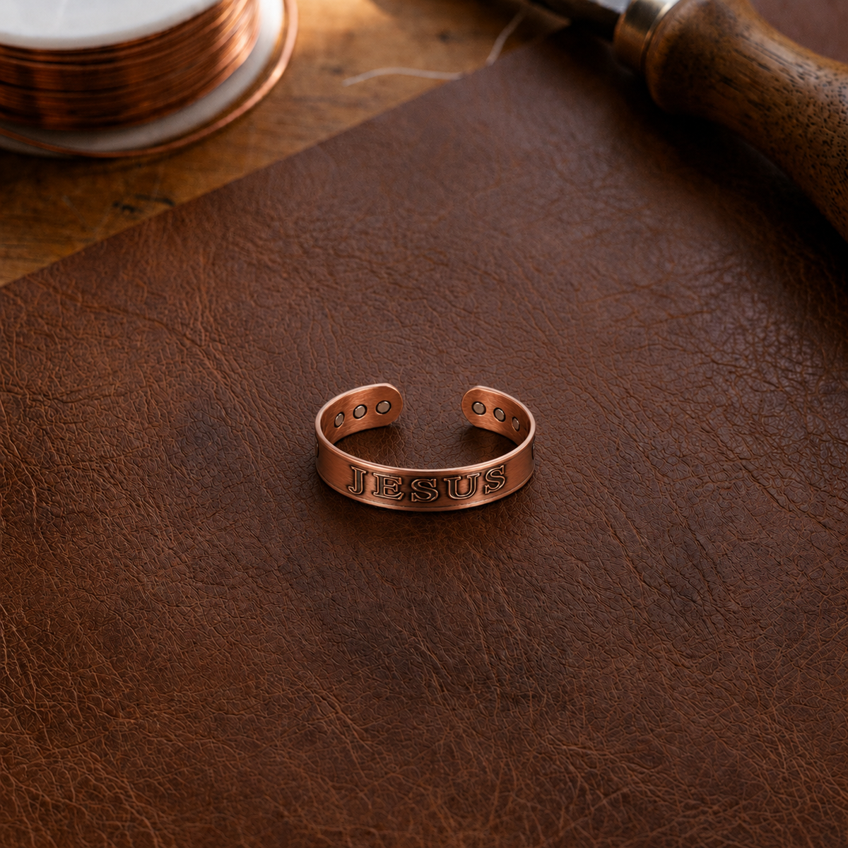 Patricia's Grace Copper Ring
