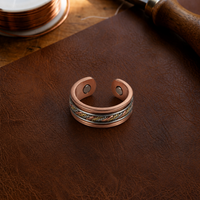 Patricia's Braid Copper Ring
