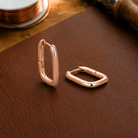 Patricia's Clasp Copper Earrings