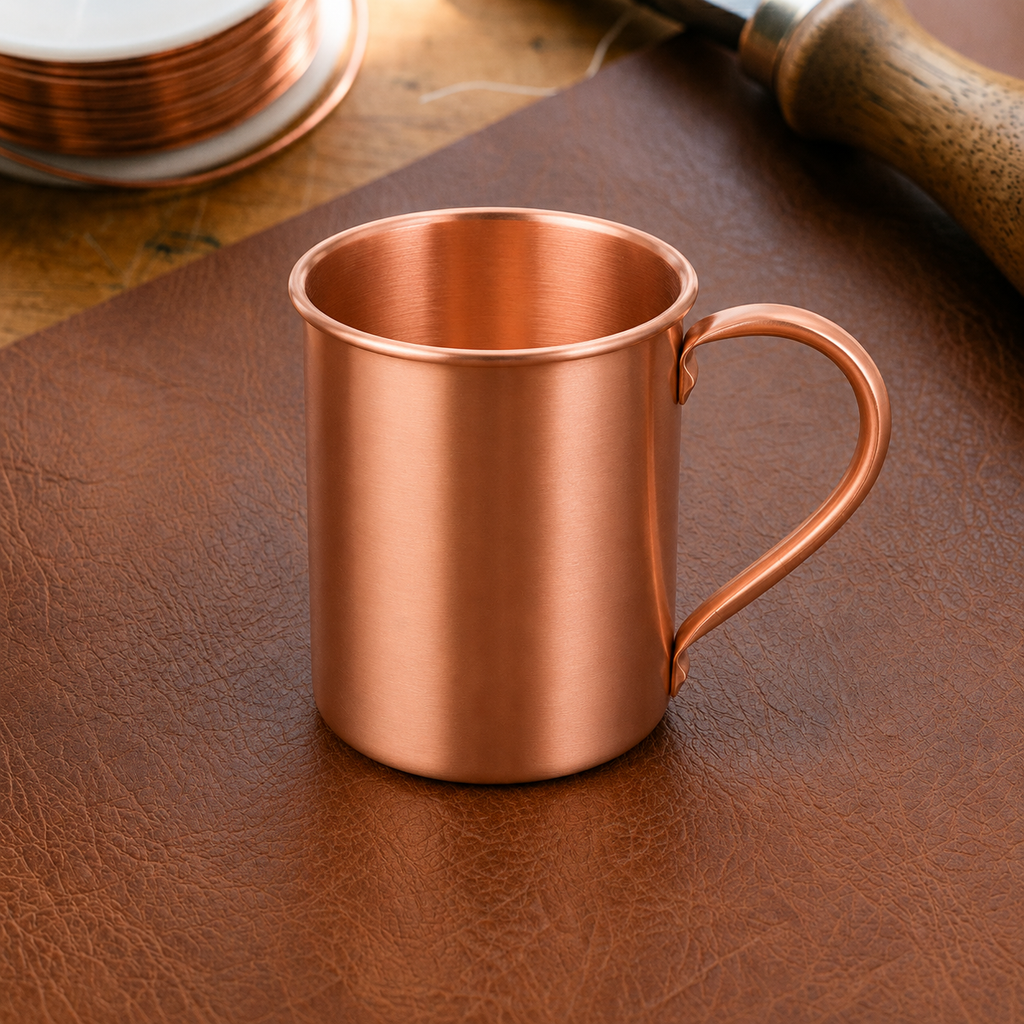Patricia's Copper Plain Mug 400ml