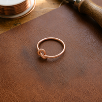 Patricia's Lace Copper Ring