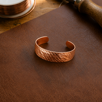 Patricia's Facet Copper Bracelet