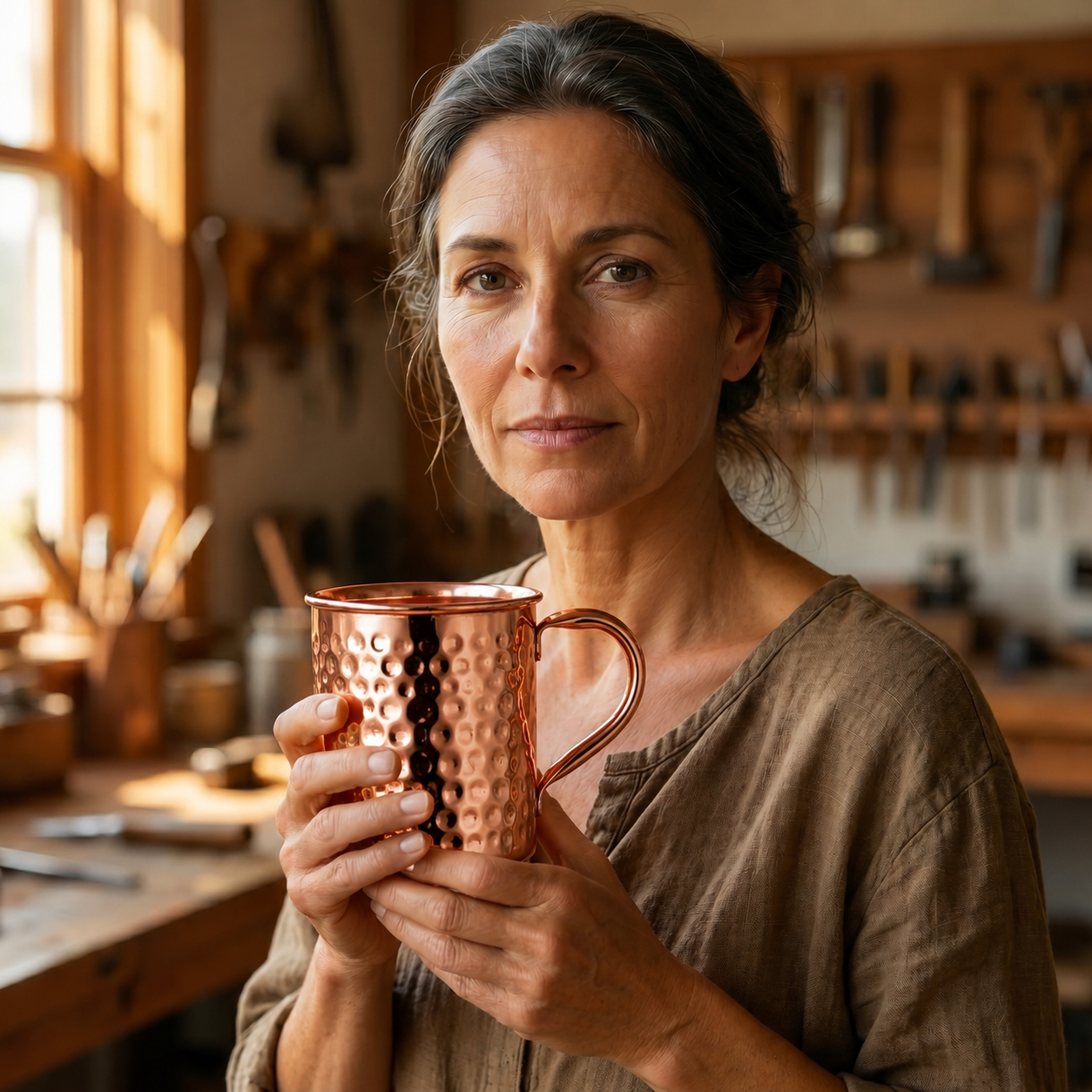 Patricia's Copper Mug 400ml