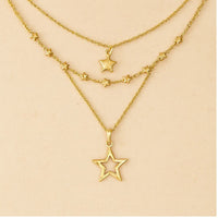 Vintage Star Necklace