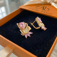 Amorette Rosepetal Earrings
