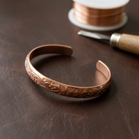 Patricia's Bloom Copper Bracelet