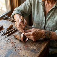 Patricia's Bloom Copper Bracelet
