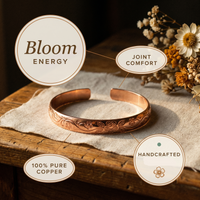Patricia's Bloom Copper Bracelet
