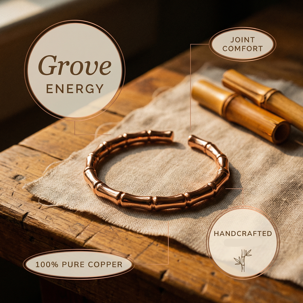 Patricia's Grove Copper Bracelet