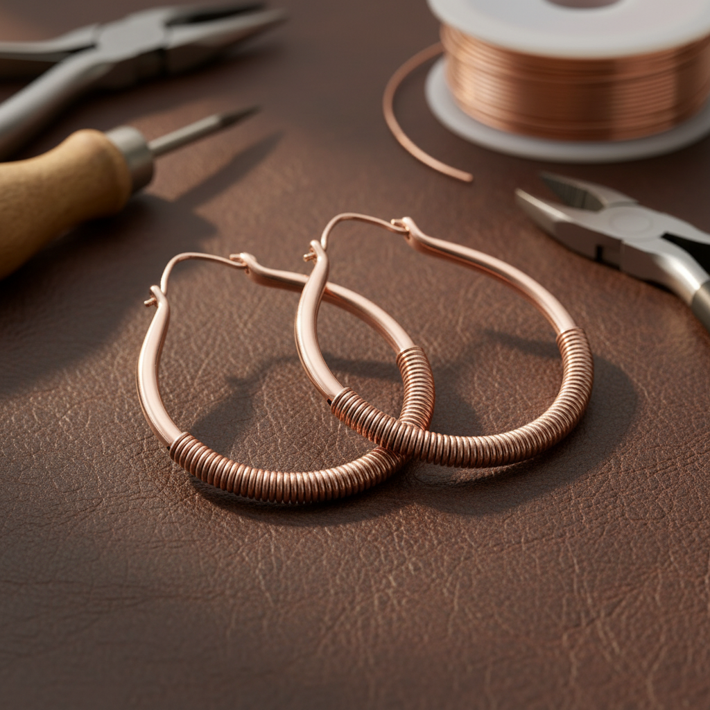 Patricia's Creek Copper Earrings