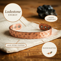 Patricia's Lodestone Copper Bracelet