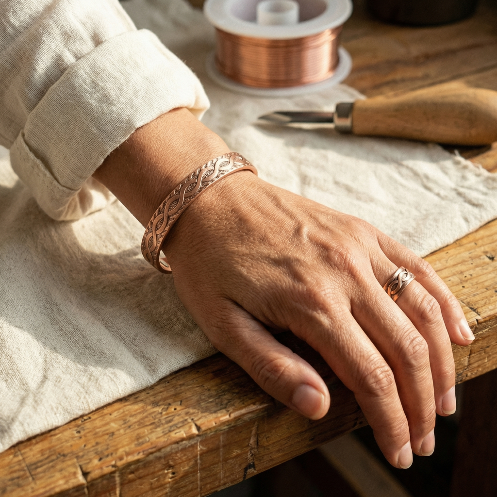 Patricia's Knot Copper Set