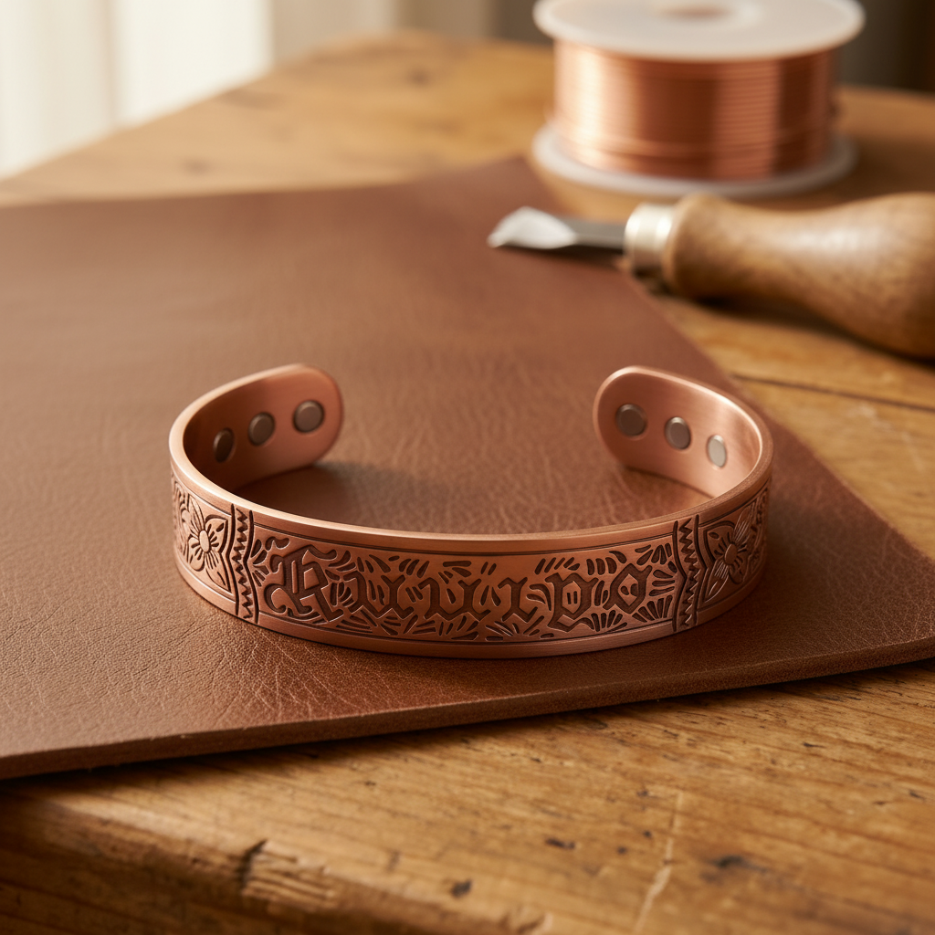 Patricia's Drift Copper Bracelet