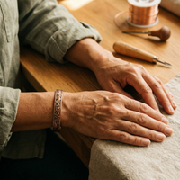 Patricia's Loam Copper Bracelet