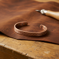Patricia's Current Copper Bracelet