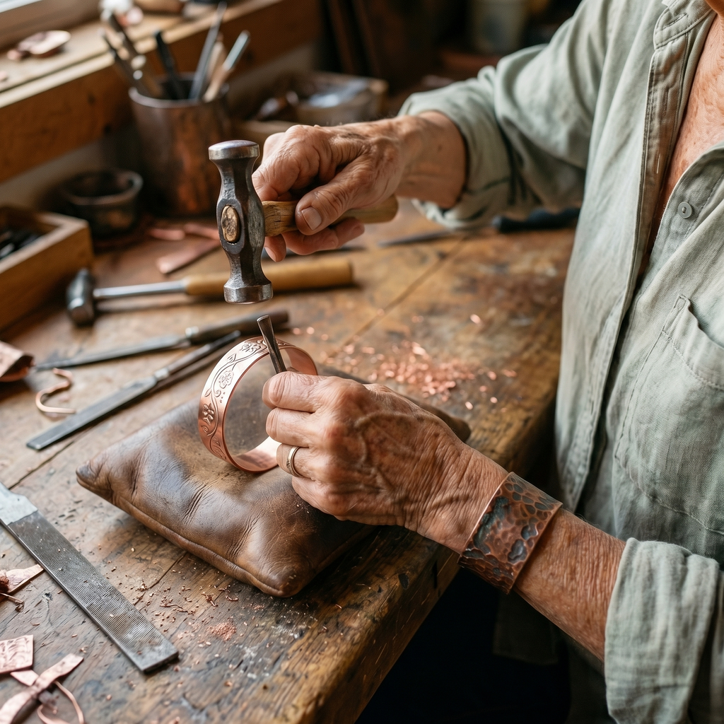 Patricia's Knell Copper Bracelet