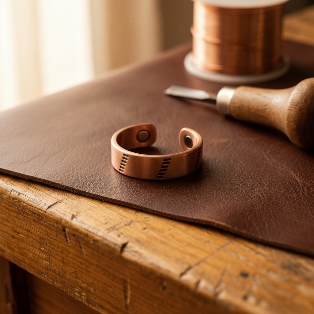 Patricia's Hearth Copper Ring