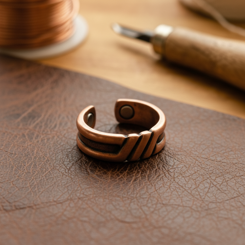 Patricia's Peat Copper Ring