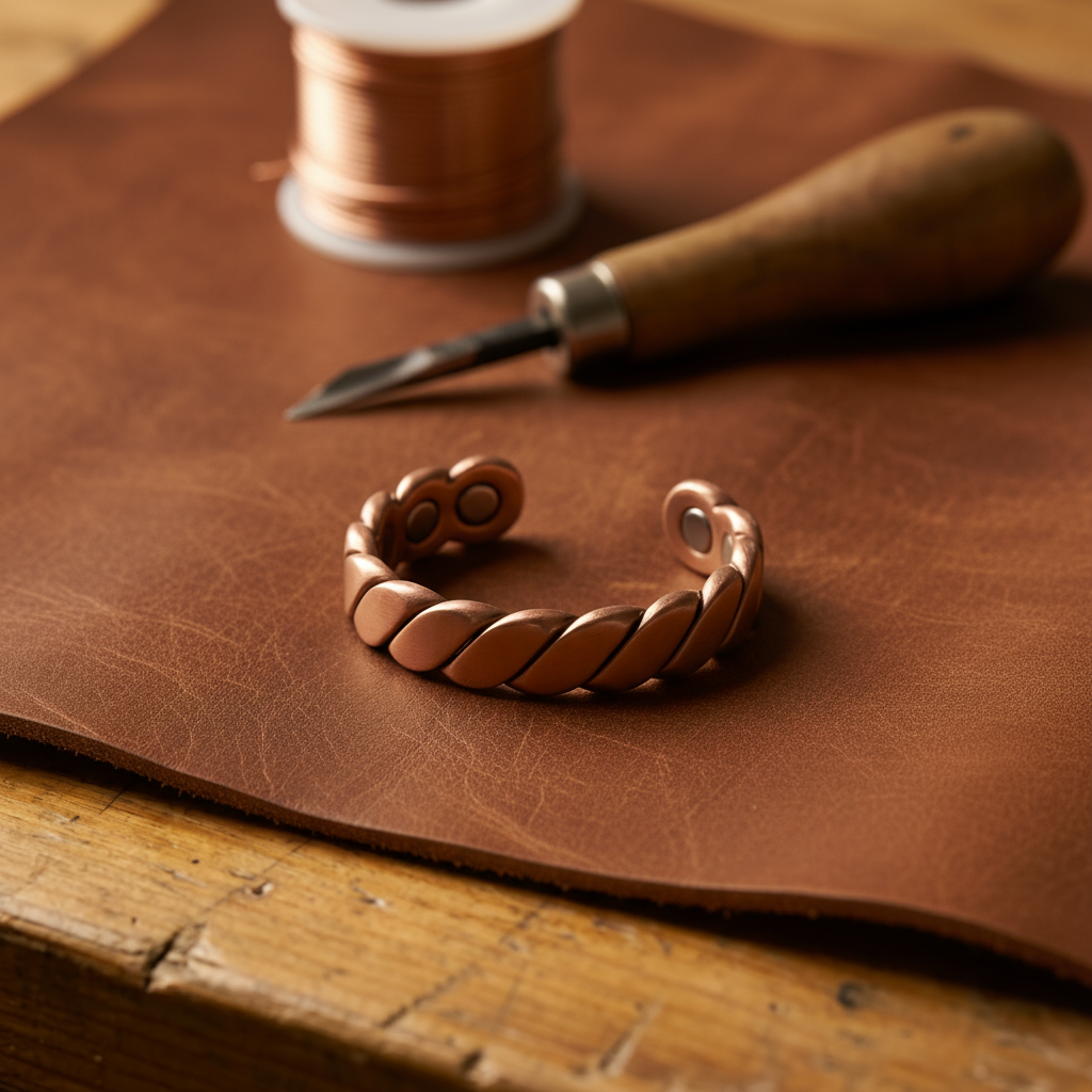 Patricia's Knap Copper Ring