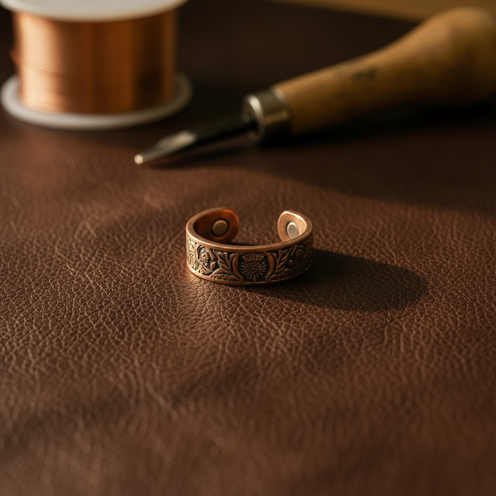 Patricia's Bole Copper Ring