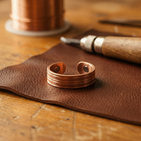 Patricia's Band Copper Ring