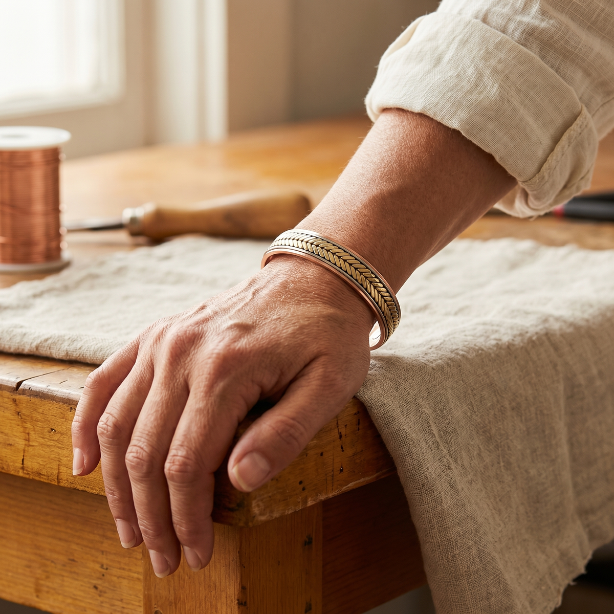 Patricia's Harvest Copper Bracelet