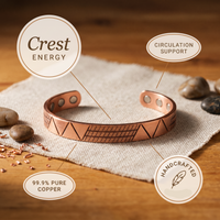Patricia's Crest Copper Bracelet