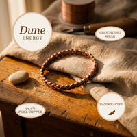 Patricia's Dune Copper Anklet