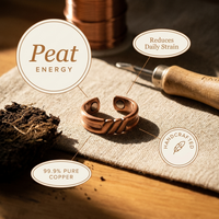 Patricia's Peat Copper Ring