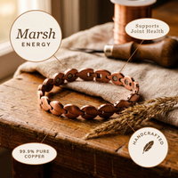 Patricia's Marsh Copper Anklet