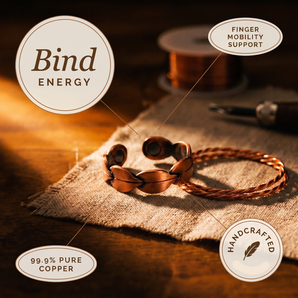 Patricia's Bind Copper Ring