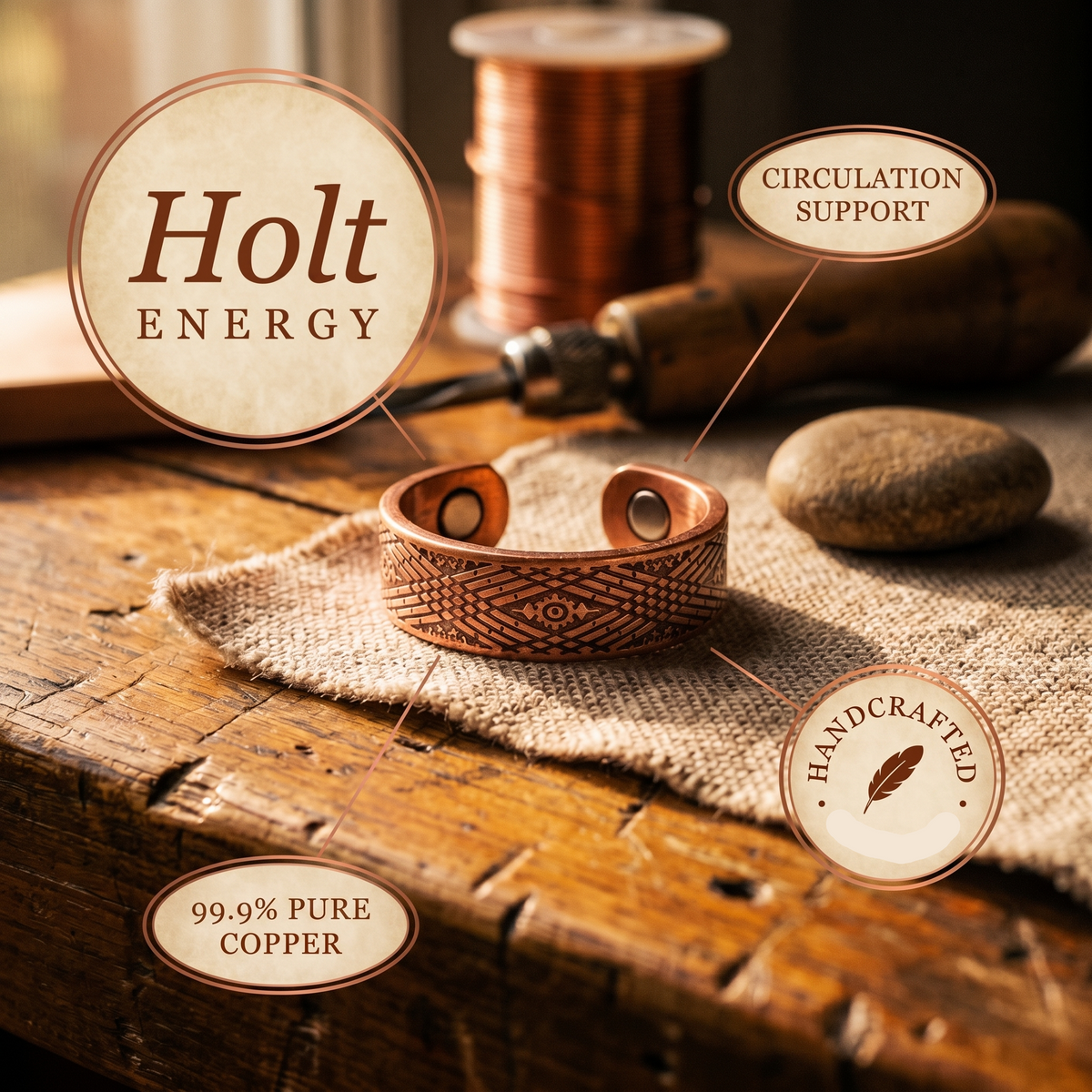 Patricia's Holt Copper Ring