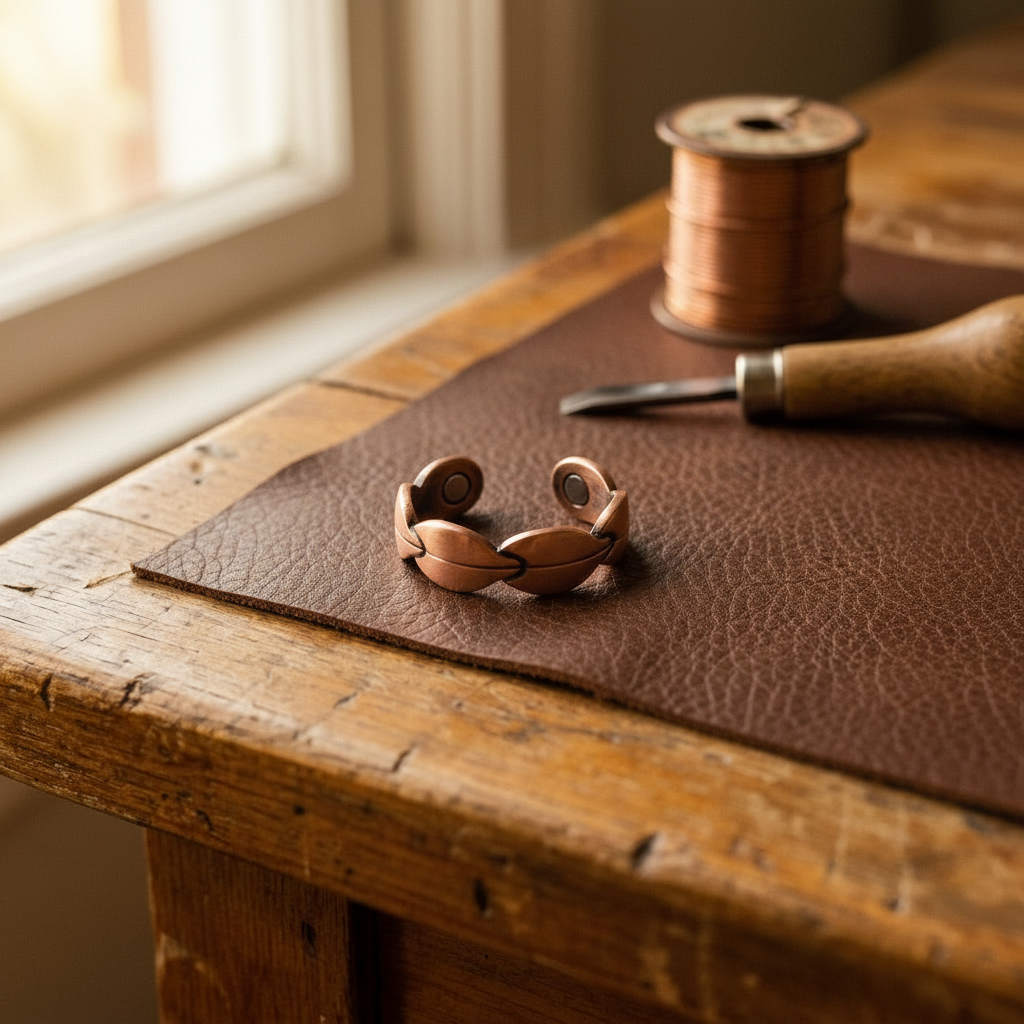 Patricia's Bind Copper Ring