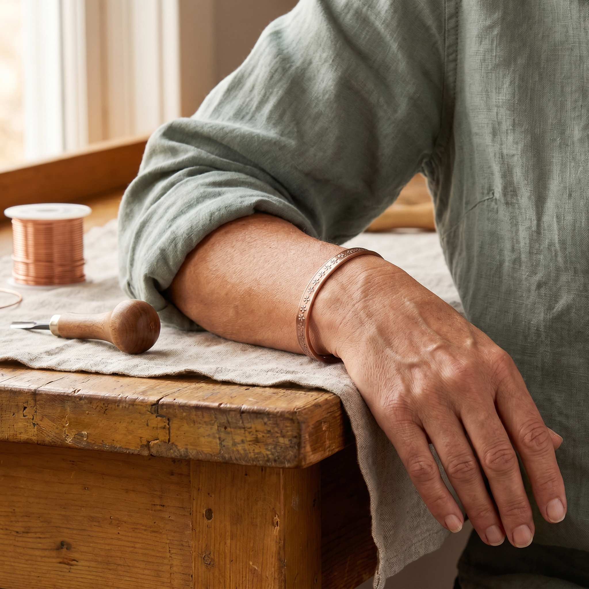 Patricia's Loch Copper Bracelet