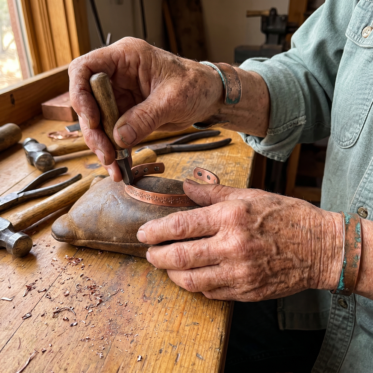 Patricia's Loch Copper Bracelet