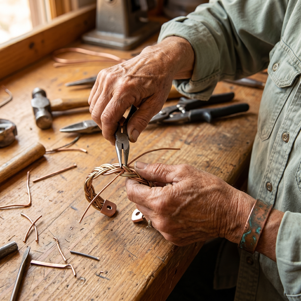 Patricia's Mire Copper Bracelet