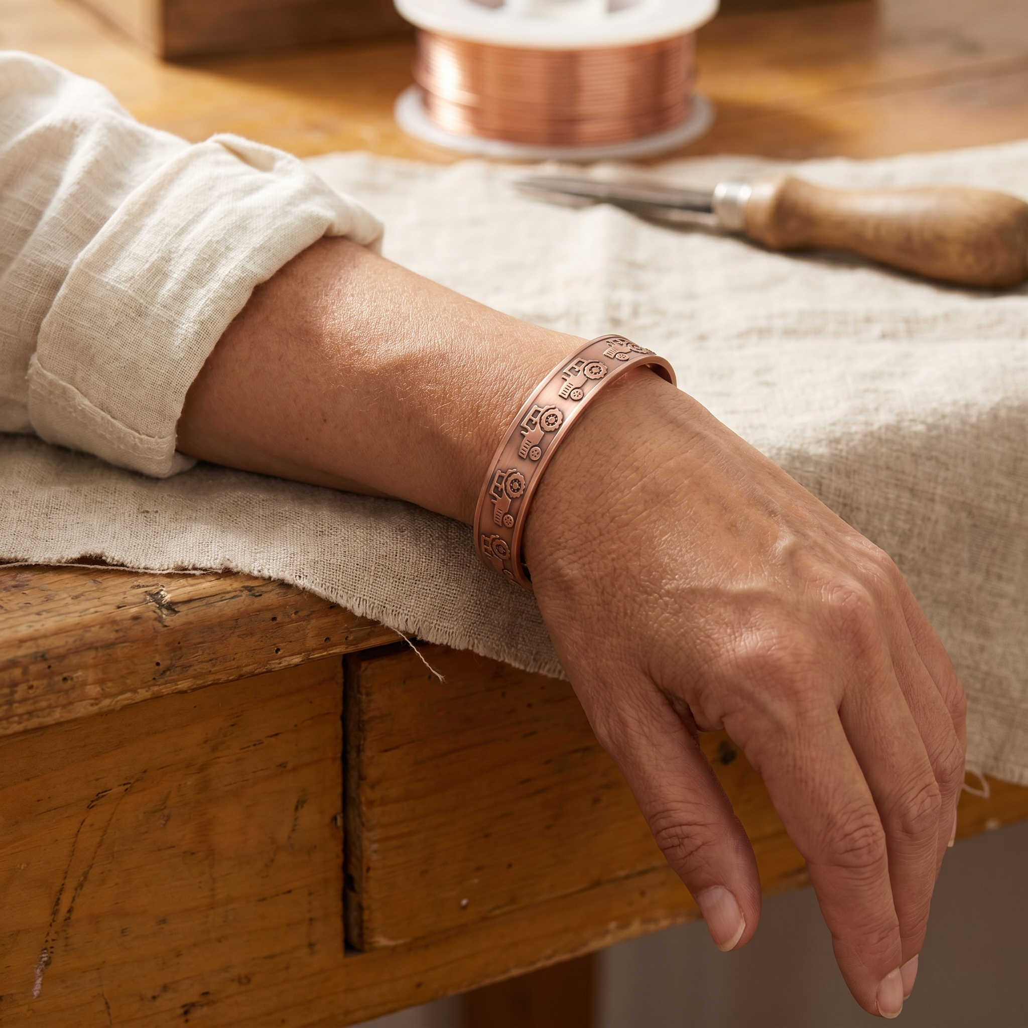 Patricia's Brae Copper Bracelet