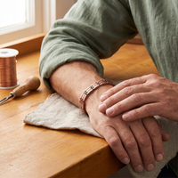 Patricia's Pike Men's Copper Bracelet