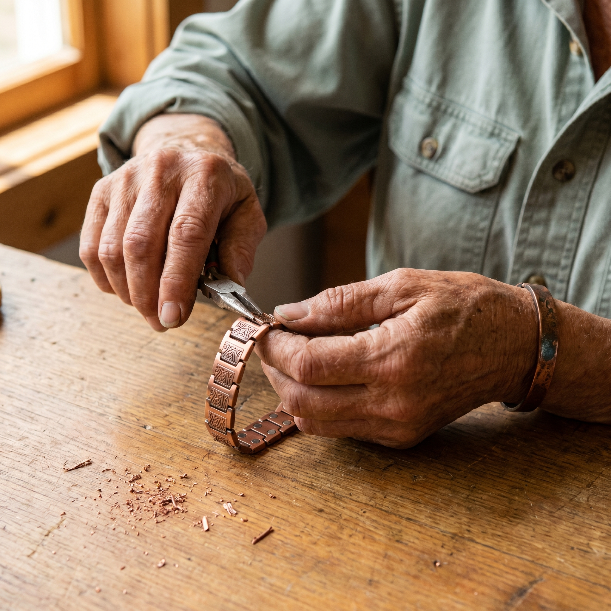 Patricia's Glen Men's Copper Bracelet