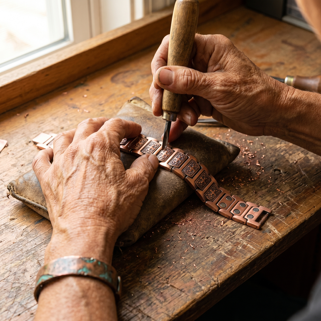 Patricia's Gale Men's Copper Bracelet