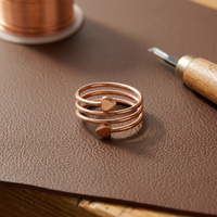 Patricia's Haven Copper Ring