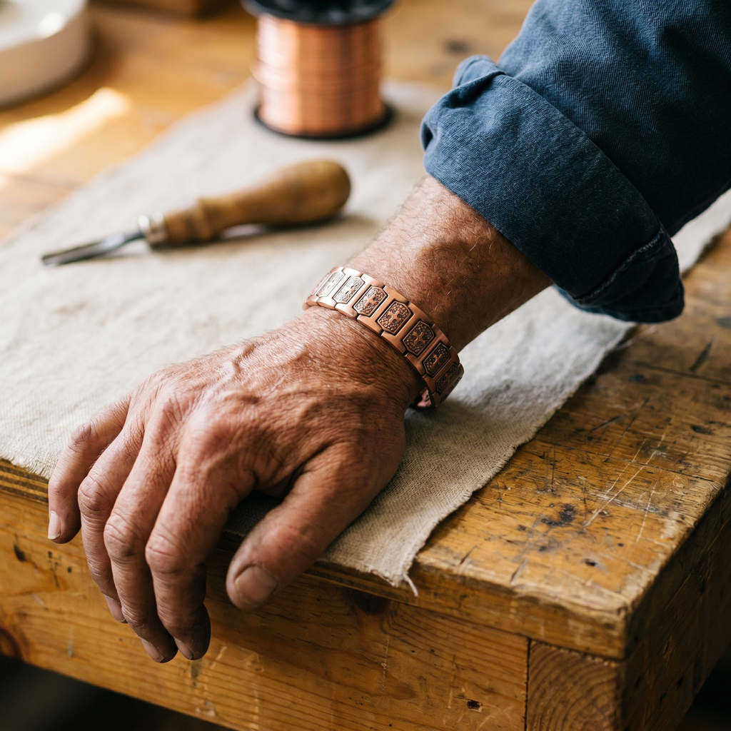 Patricia's Gale Men's Copper Bracelet