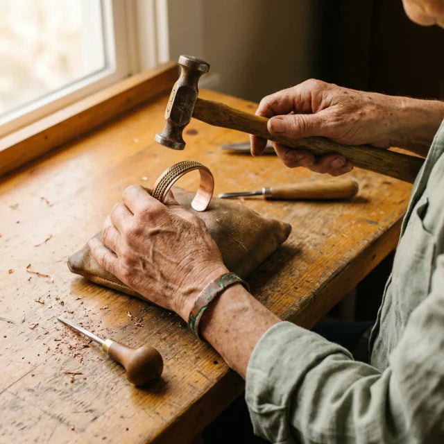Patricia's Forge Copper Bracelet