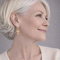 Golden Heart Earrings